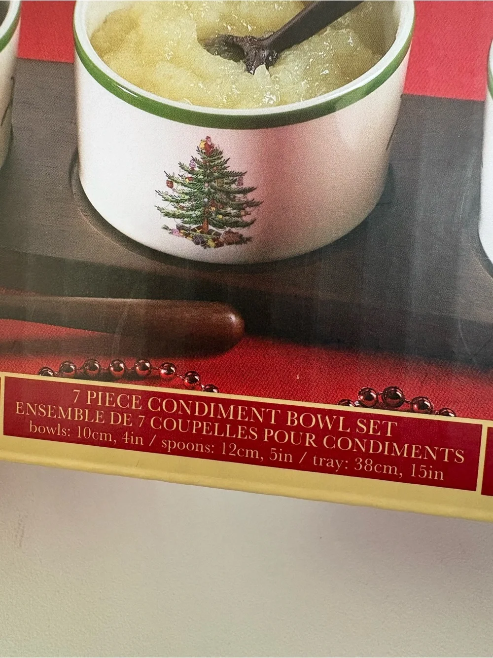 Spode ceramic condiment
